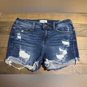 Studio Blue stretch denim shorts, women’s size 27